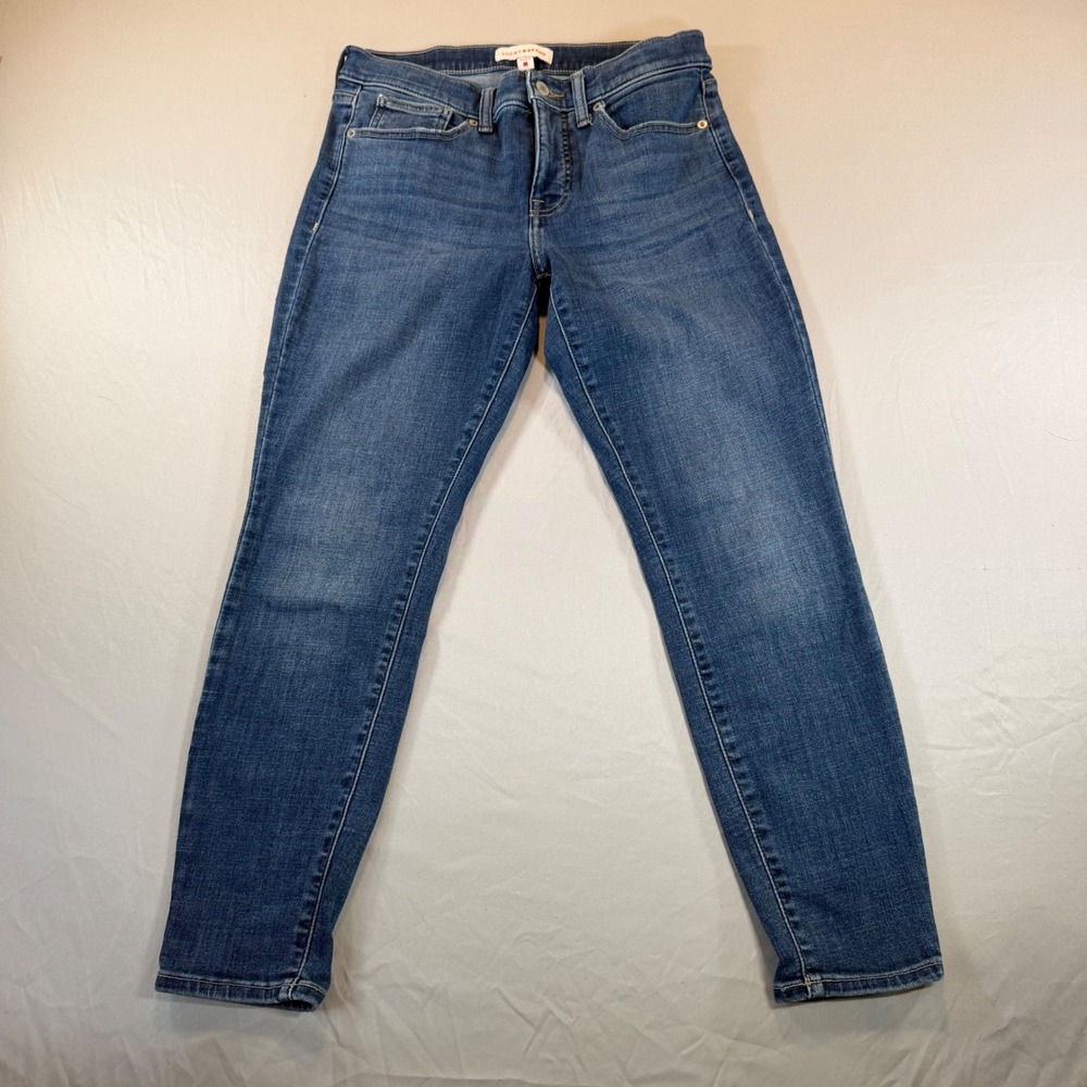 Lucky Brand Womens Mid Rise Skinny Jeans‎ Medium Wash Blue Denim Size 8/29 A